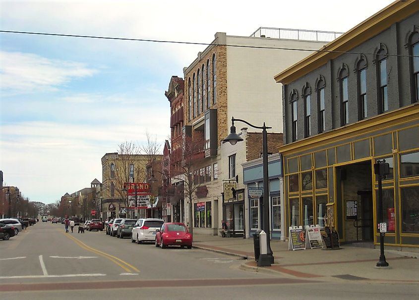 Downtown Grand Haven, Michigan