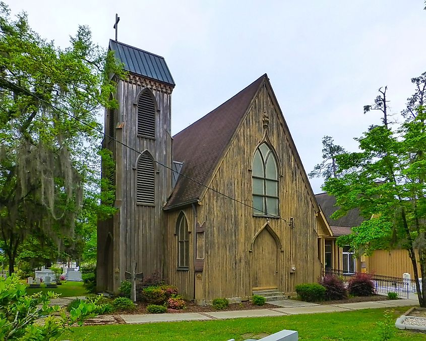 The Church of the Holy Apostles in Barnwell, South Carolina.
