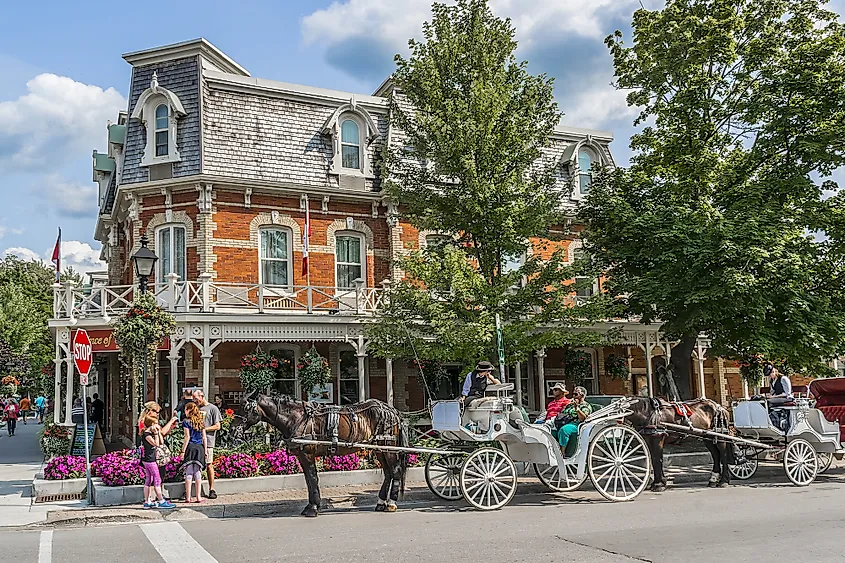 Downtown Niagara-on-the-Lake, Ontario.