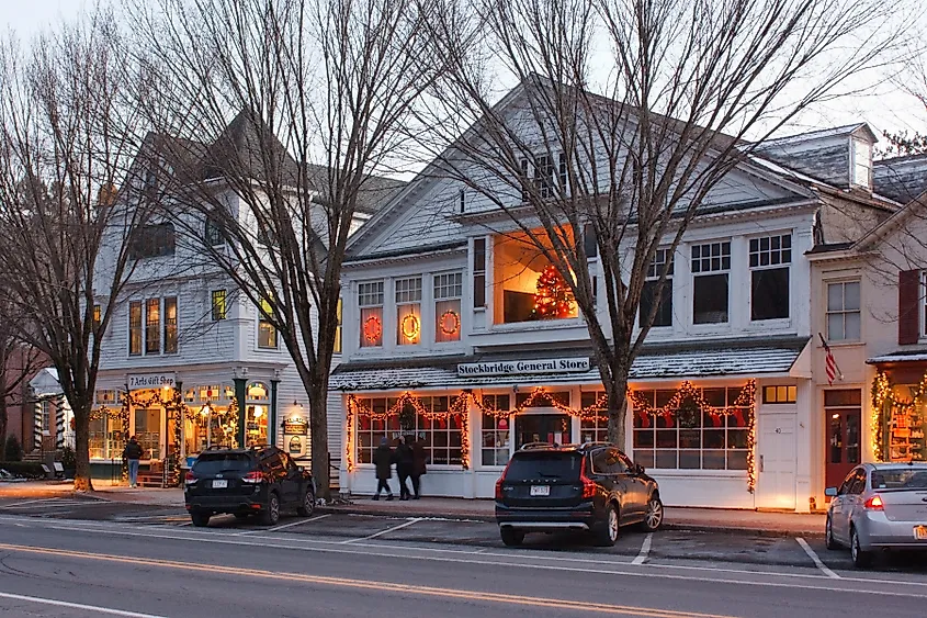 Main Street in Stockbridge, Massachusetts