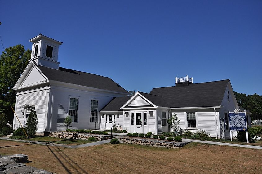 Town Hall in Lyme, Connecticut.