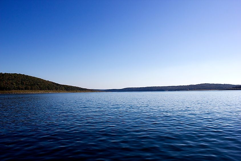 Bull Shoals Lake in Lakeview, Arkansas.