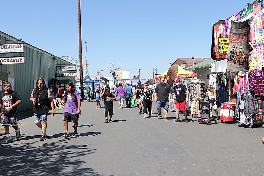 State fair in Blackfoot, Idaho.
