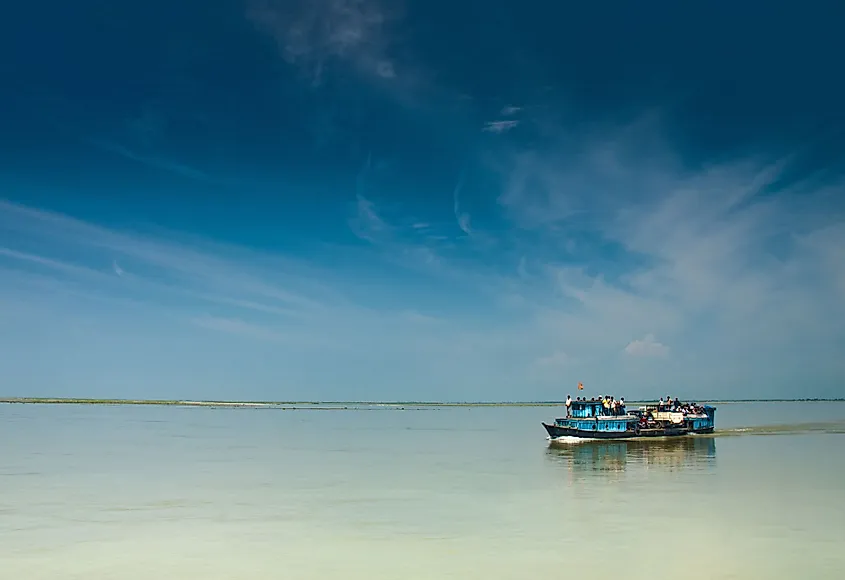 Brahmaputra River in Assam