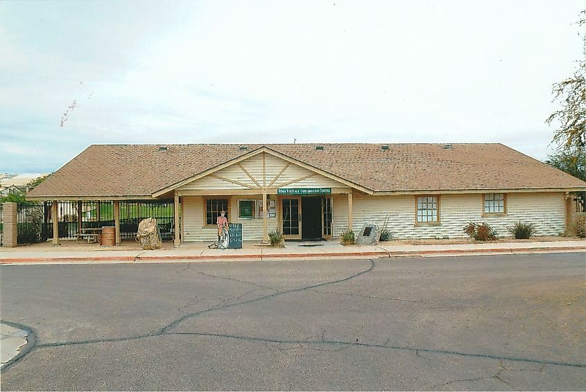 The Yuma Quartermaster Depot in Arizona.