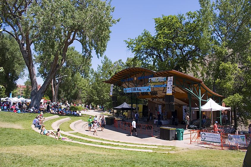 Fibark Whitewater Festival in Salida, Colorado