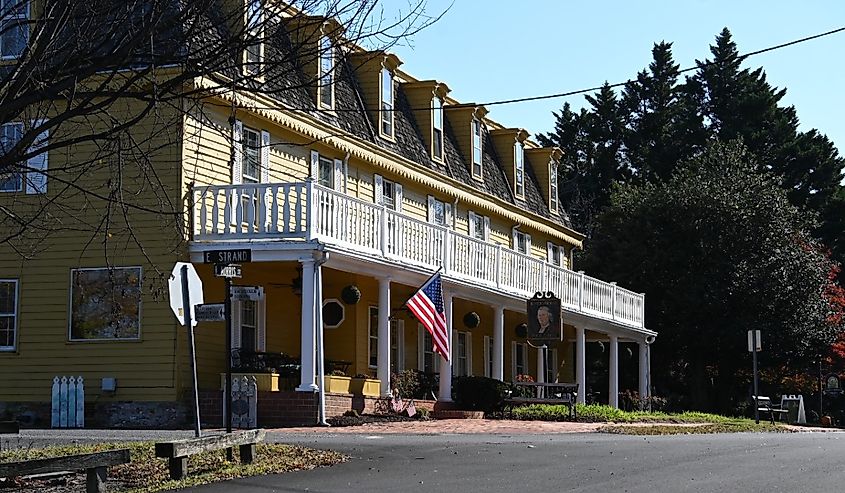 The Robert Morris Inn in Oxford, Maryland.