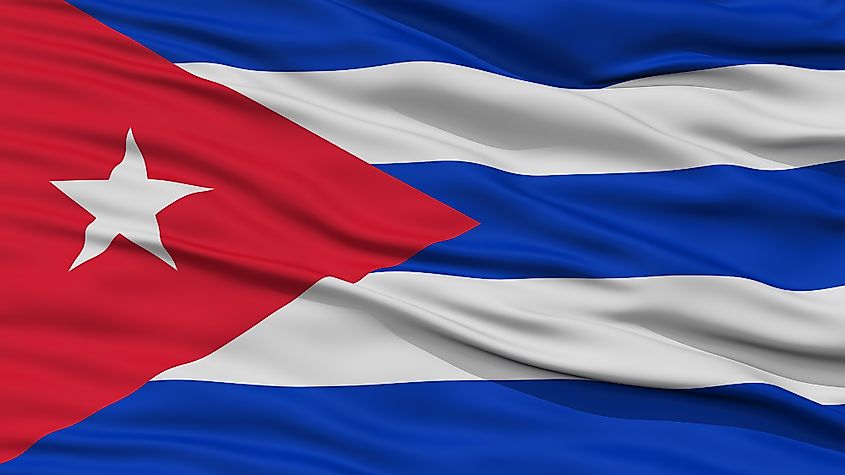 National flag of Cuba
