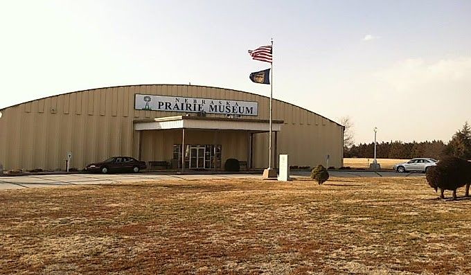 Exterior of Nebraska Prairie Museum.