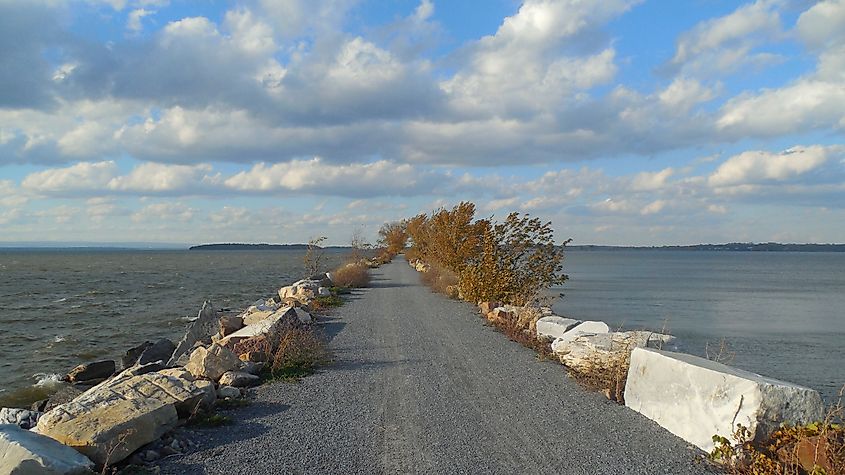 Colchester Causeway, Vermont