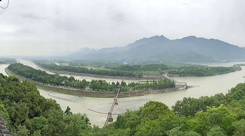 Dujiangyan Irrigation System, Chengdu, Sichuan, China