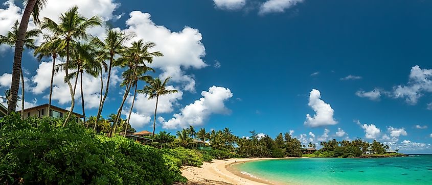 Kawela Bay, Oahu, North Shore Beach.