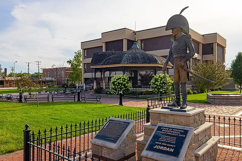 Monticello, Indiana.