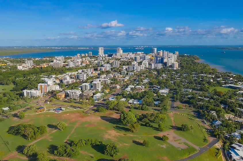 Darwin City, NT in Australia.