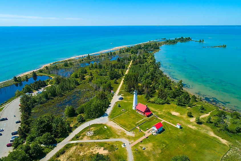 Tawas Point State Park, Michigan.