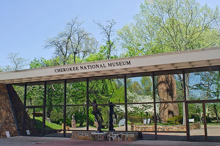 Cherokee National Museum in Tahlequah, Oklahoma