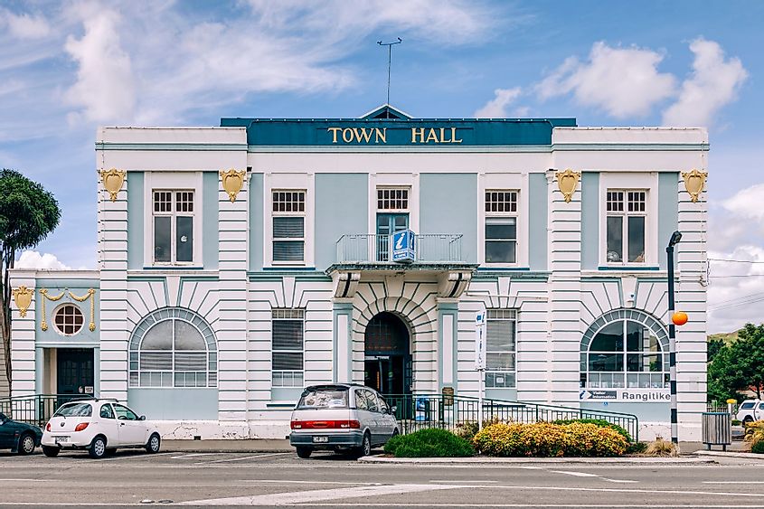 Town Hall in Taihape, New Zealand