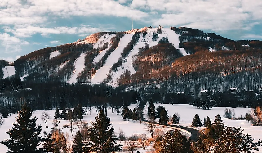 Bromont ski mountain