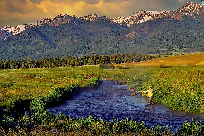 Spectacular nature in Joseph, Oregon
