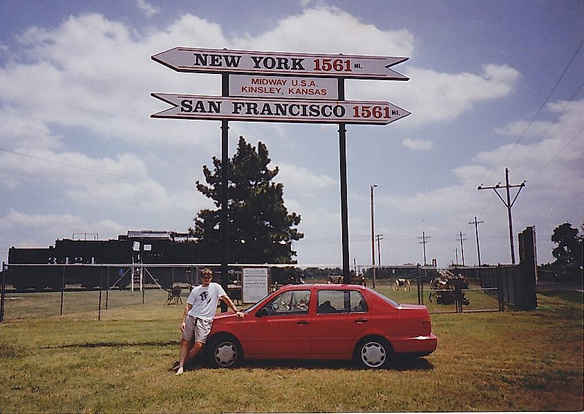 Kinsley, Kansas.