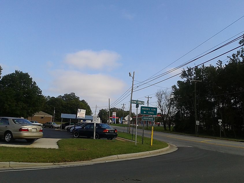 Hiddenite, North Carolina