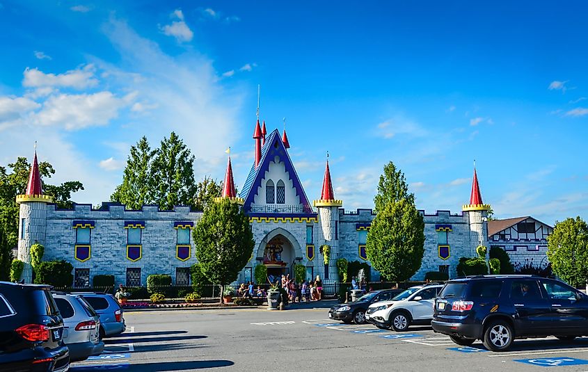Opened in 1963, Dutch Wonderland is a 48-acre amusement park just east of Lancaster, Pennsylvania, via Sandra Foyt / Shutterstock.com