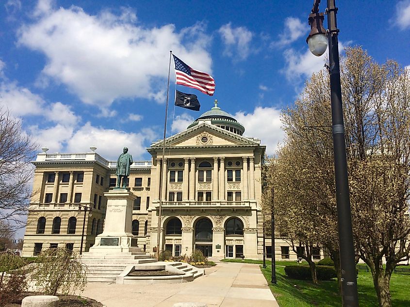 Lucas County Courthouse in Toledo, Ohio