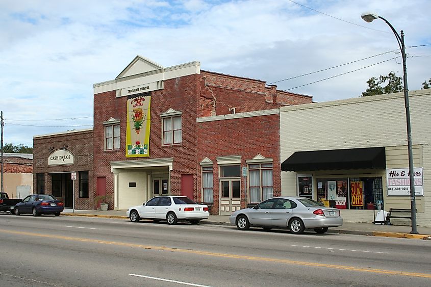 The restored Lourie Theater, Downtown St. George.