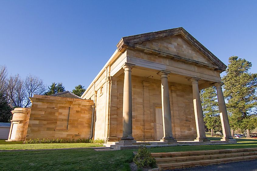 Historic court house in Berrima (completed 1838)