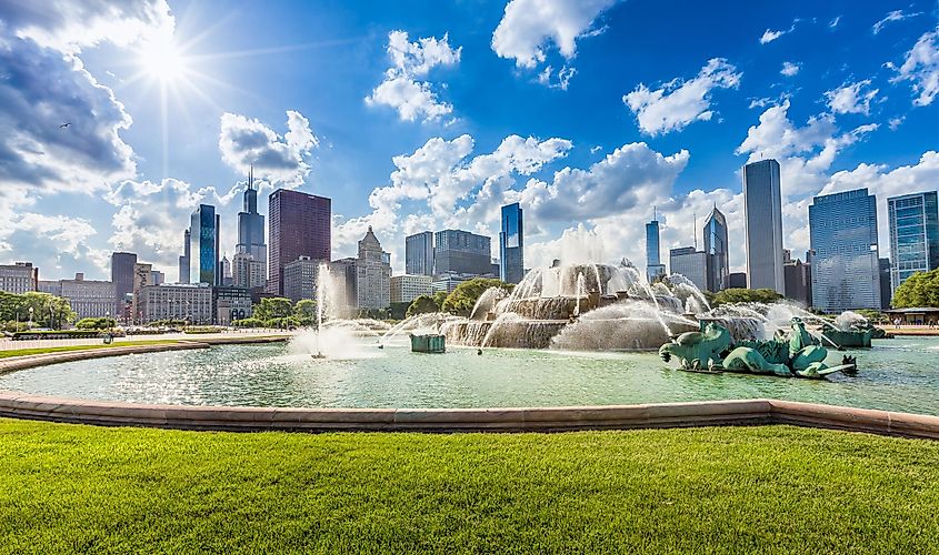 Buckingham fountain