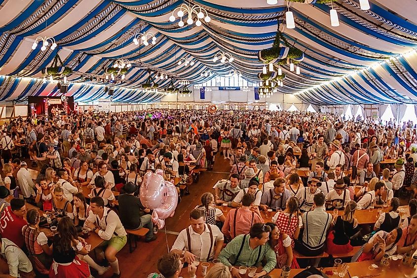 Oktoberfest in Brisbane, Australia, via 