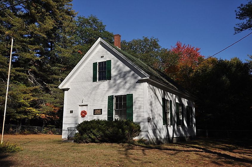 Canaan Chapel, Barrington, New Hampshire.