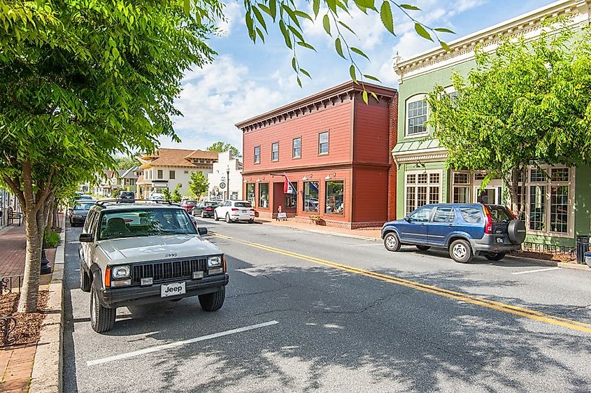 Street view in Milton, via https://www.longandfoster.com/DE/Milton