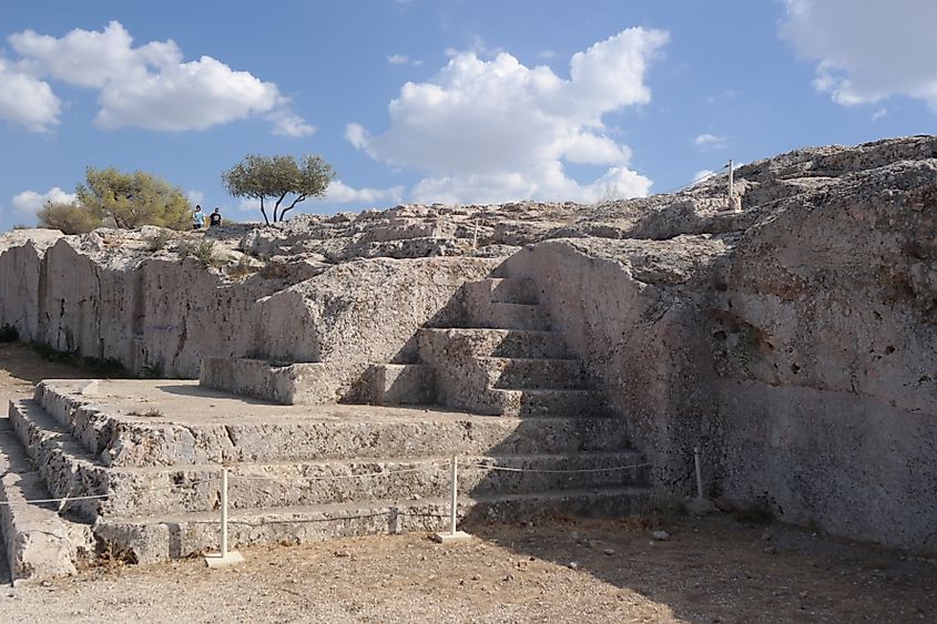 Beginning as early as 507 BC, the Athenians gathered on the Pnyx to host their popular assemblies, thus making the hill one of the earliest and most important sites in the creation of democracy