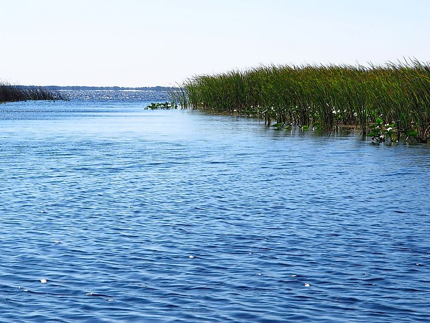 Lake Istokpoga in Highlands County, Florida