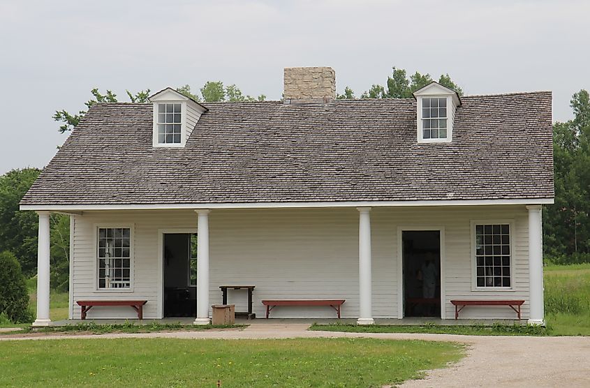 Fort Howard Company Kitchen and Orderly Room Heritage Hill State Historical Park