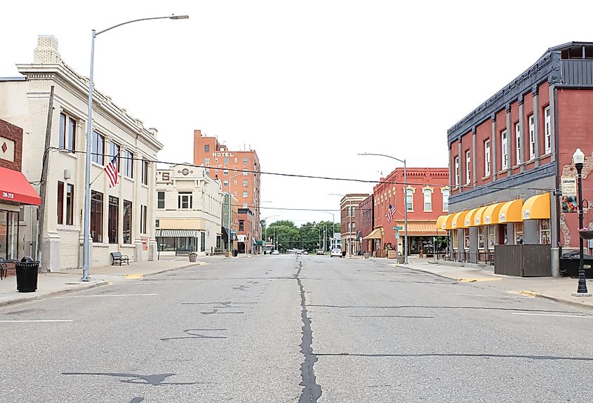 Abilene, Kansas. 