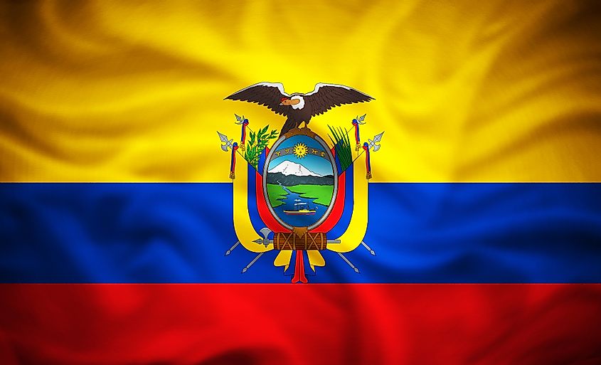 National flag of Ecuador