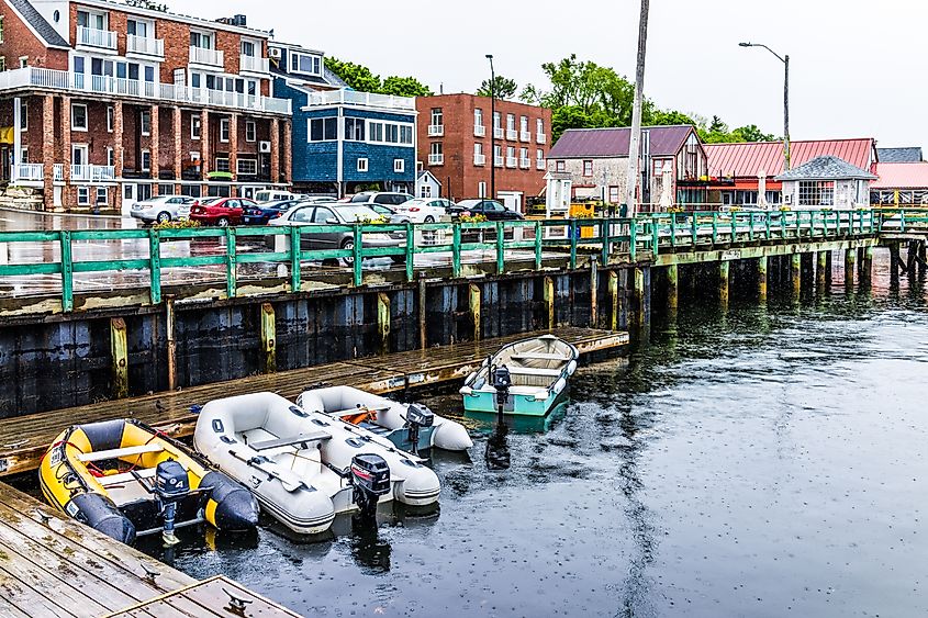 The marina in Castine, Maine. Image credit Kristi Blokhin via Shutterstock