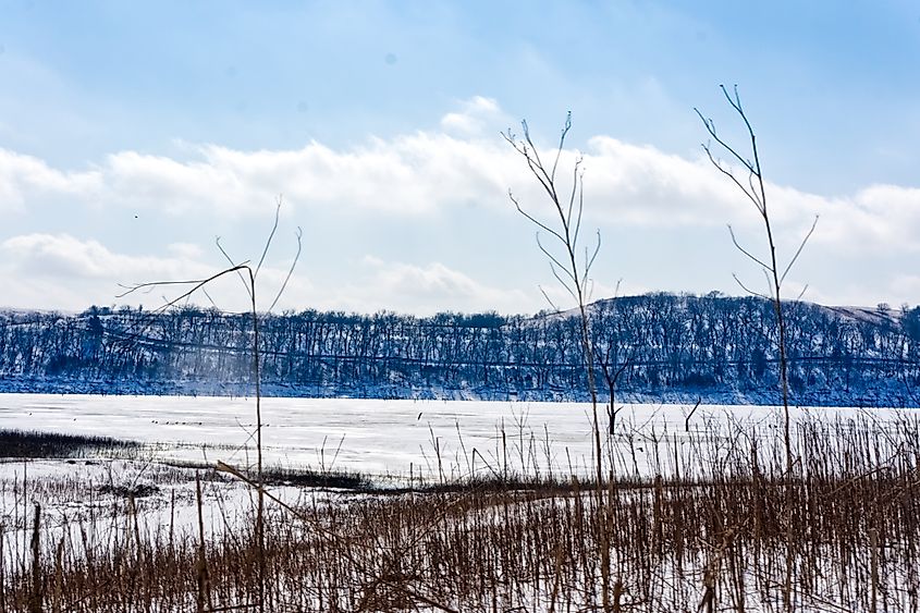 Tuttle Creek Lake in Kansas