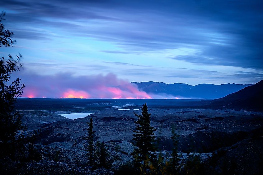 Alaska wildfire