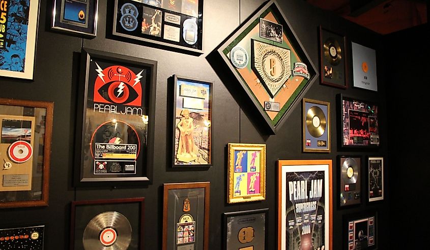Museum of Pop Culture, Pearl Jam "Home and Away" exhibition.