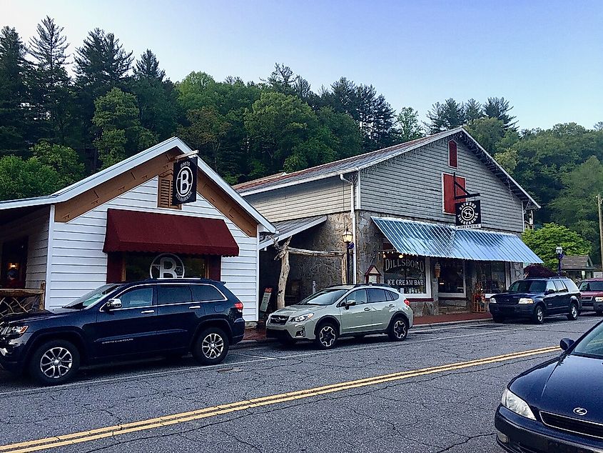 Front Street, Dillsboro, North Carolina