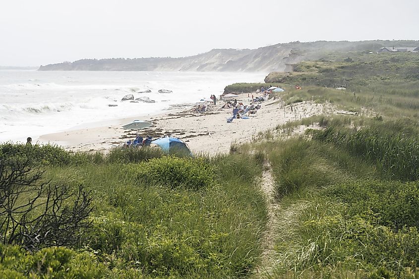 Lucy Vincent Beach near Chilmark, Massachusetts.