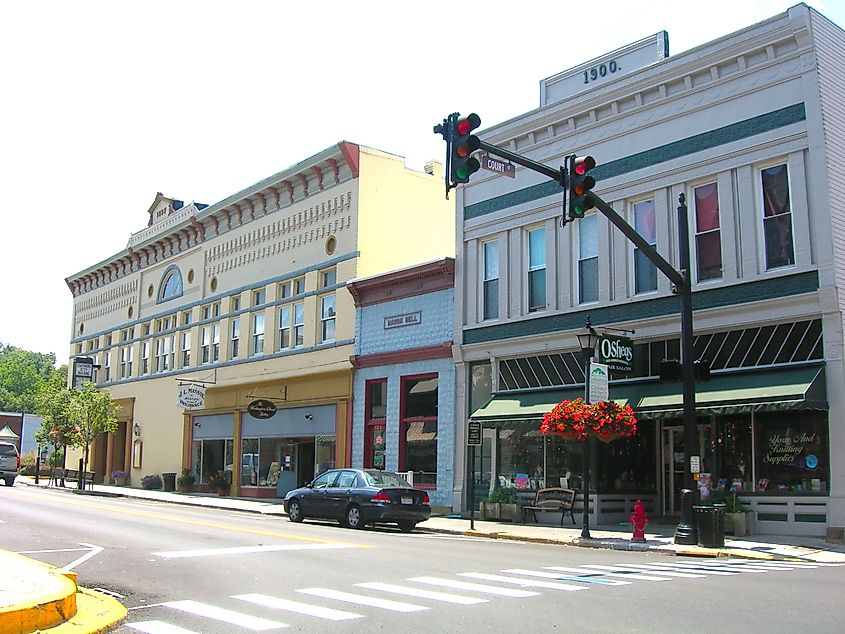 Downtown Lewisburg, West Virginia. Photography by Jimmy Emerson via Shutterstock.