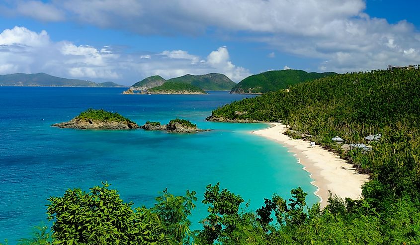 Trunk Bay in Virgin Islands National Park.