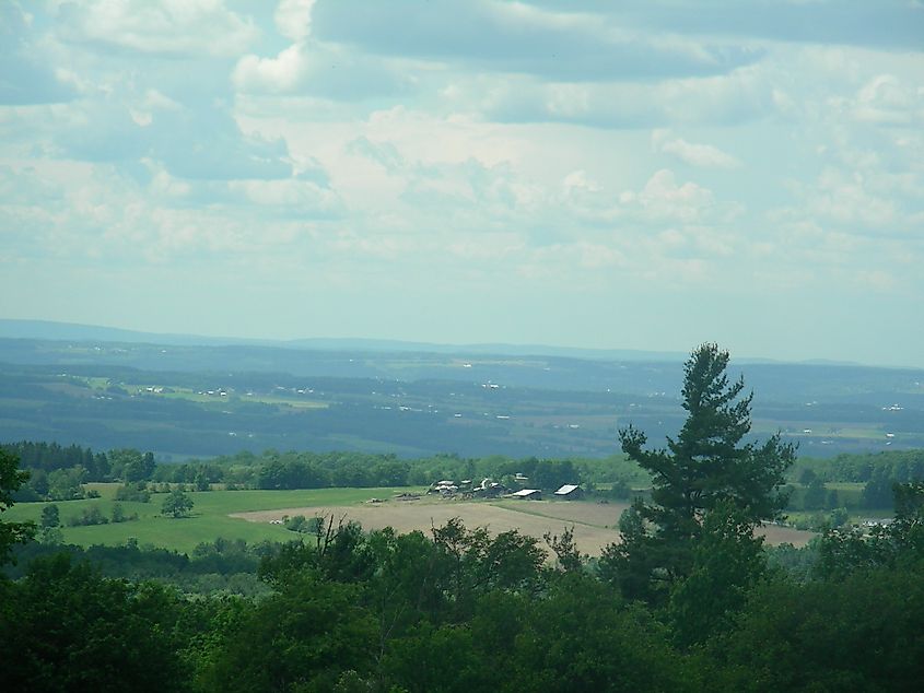 Finger Lakes National Forest in New York.