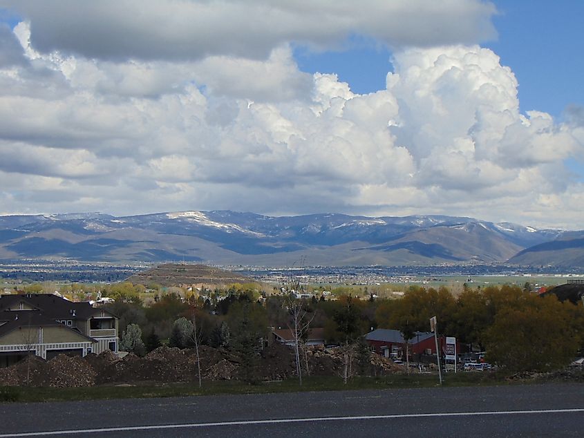 The scenic town of Midway, Utah.