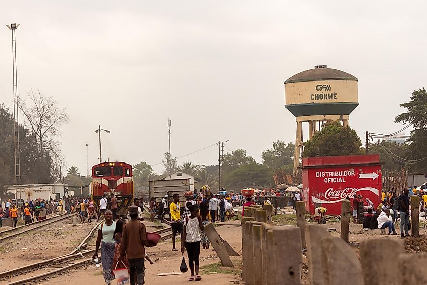 Everyday scene in Gaza, Mozambique.