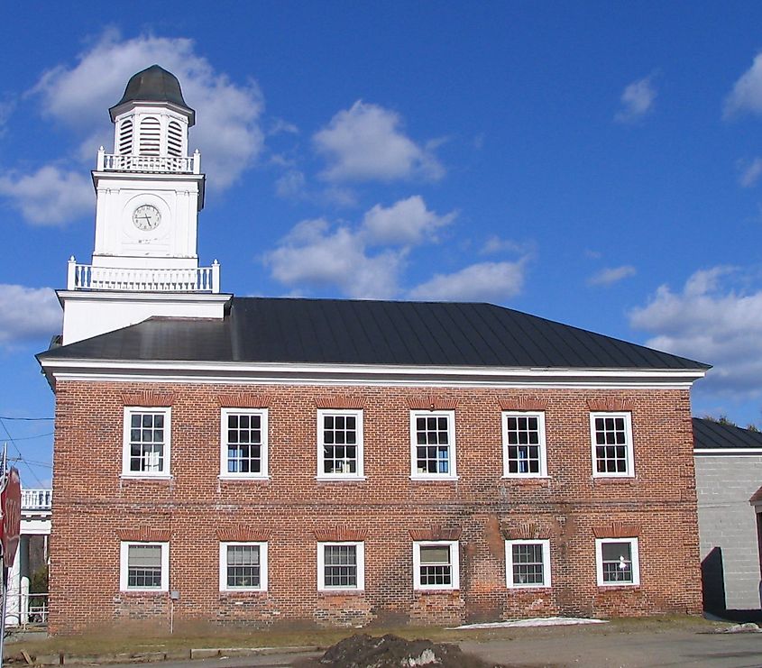 St. Armand Town Hall in Bloomingdale, New York.
